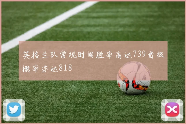 英格兰队常规时间胜率高达739晋级概率亦达818